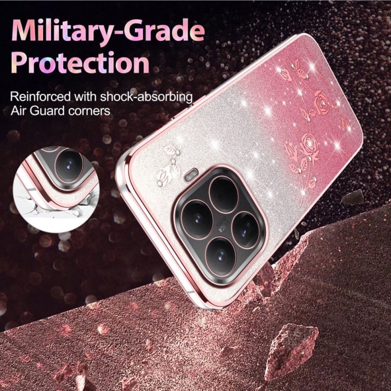 Deksel Xiaomi 15t Pro Kadem Rhinestones