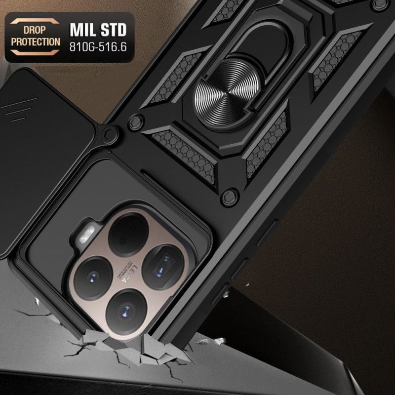 Deksel Xiaomi 15t Pro Skyvedeksel Og Stativ For Kamera Beskyttelse Deksel