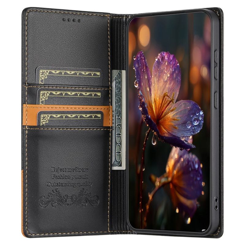 Folio Deksel Lær Xiaomi 15t Pro Mobildeksel Anti-rfid-teknologi