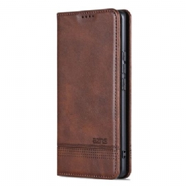 Folio Deksel Lær Xiaomi 15t Pro Mobildeksel Azns