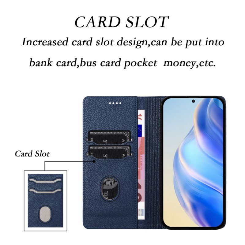 Folio Deksel Lær Xiaomi 15t Pro Mobildeksel Lommebok