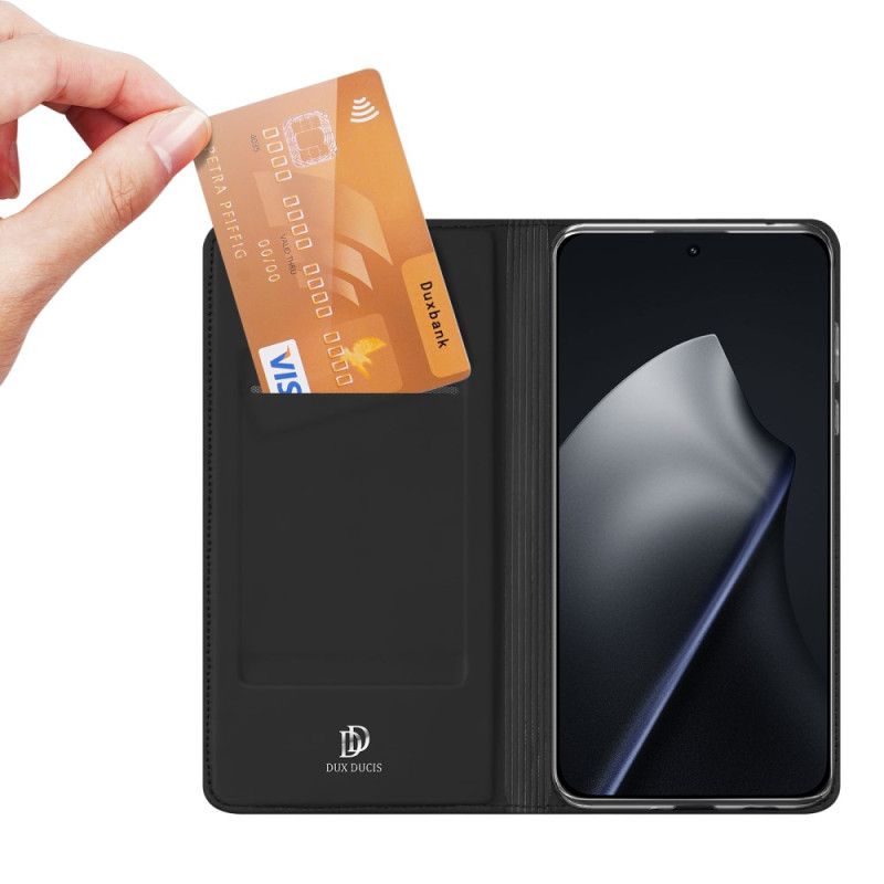 Folio Deksel Lær Xiaomi 15t Pro Mobildeksel Skin Pro-serien Dux Ducis