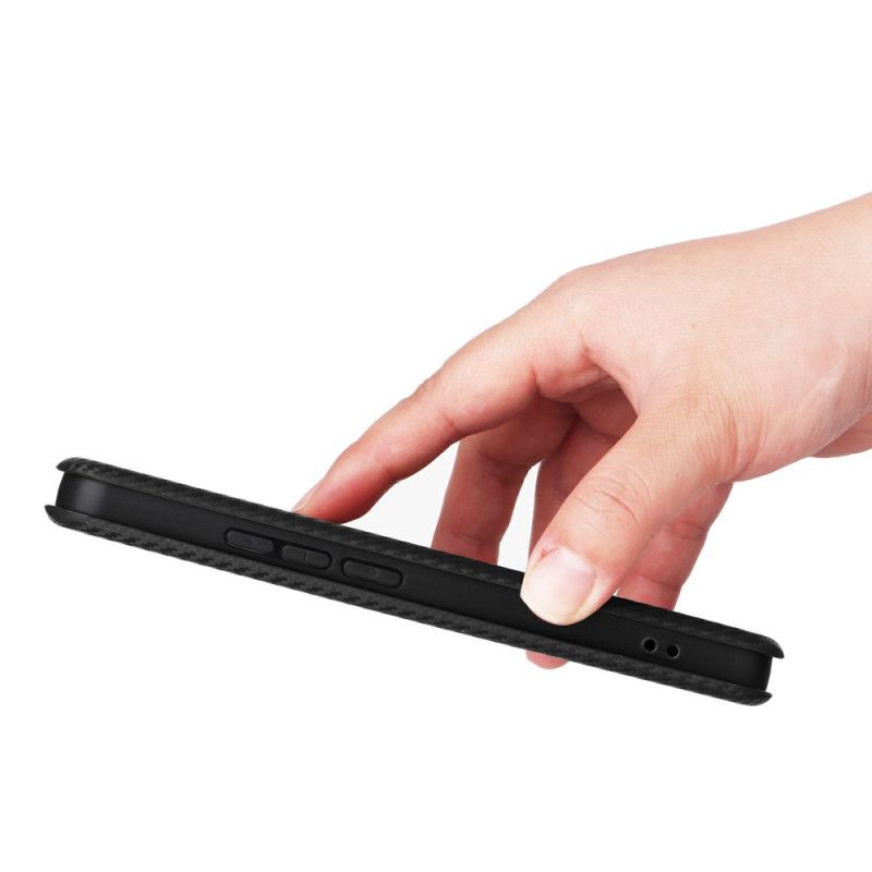 Folio Deksel Til Xiaomi 15t Pro Karbonfiber