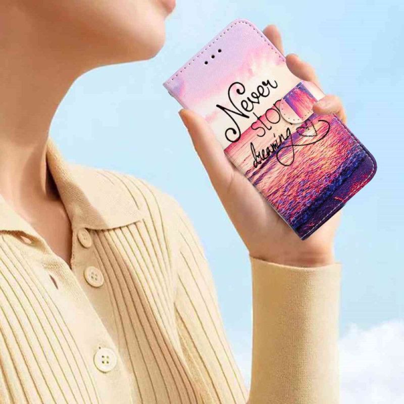 Folio Deksel Xiaomi 15t Pro Aldri Stopp Beskyttelse Deksel