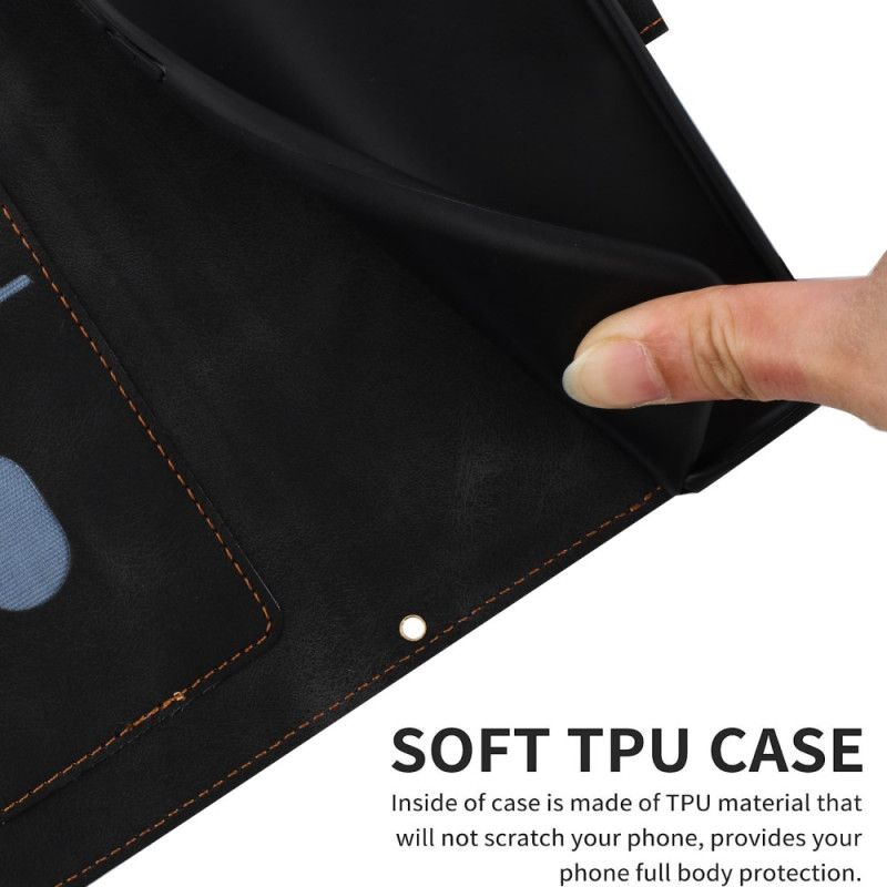 Folio Deksel Xiaomi 15t Pro Blomstermønster Med Stropp