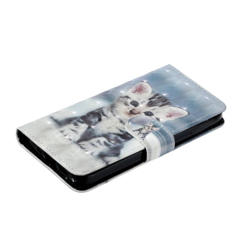 Folio Deksel Xiaomi 15t Pro Kattunge Med Snor Beskyttelse Deksel
