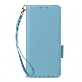 Folio Deksel Xiaomi 15t Pro Kunstskinn Med Snor