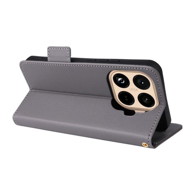 Folio Deksel Xiaomi 15t Pro Kunstskinn Med Snor