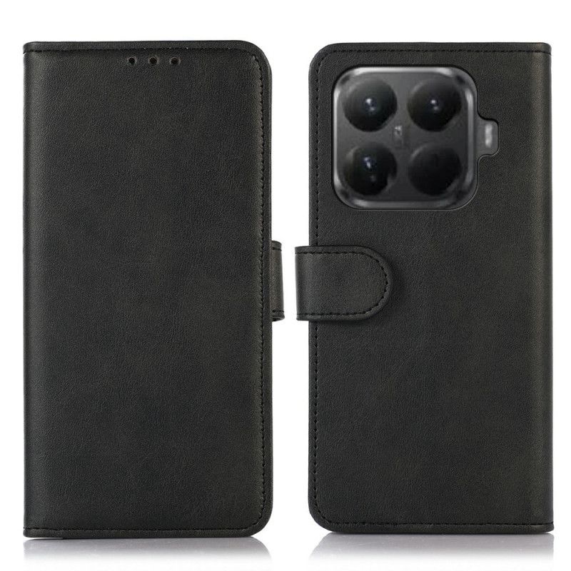 Folio Deksel Xiaomi 15t Pro Lommebok Med Effekt Lær