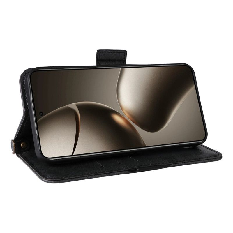 Folio Deksel Xiaomi 15t Pro Lommebok Med Skulderstropp