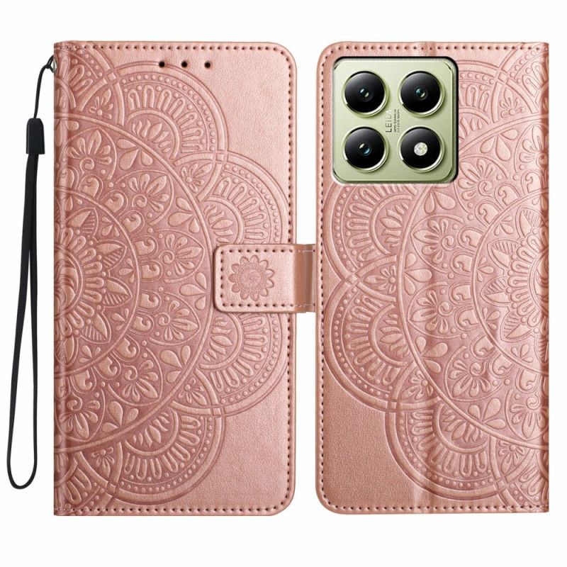 Folio Deksel Xiaomi 15t Pro Mandala Design Beskyttelse Deksel