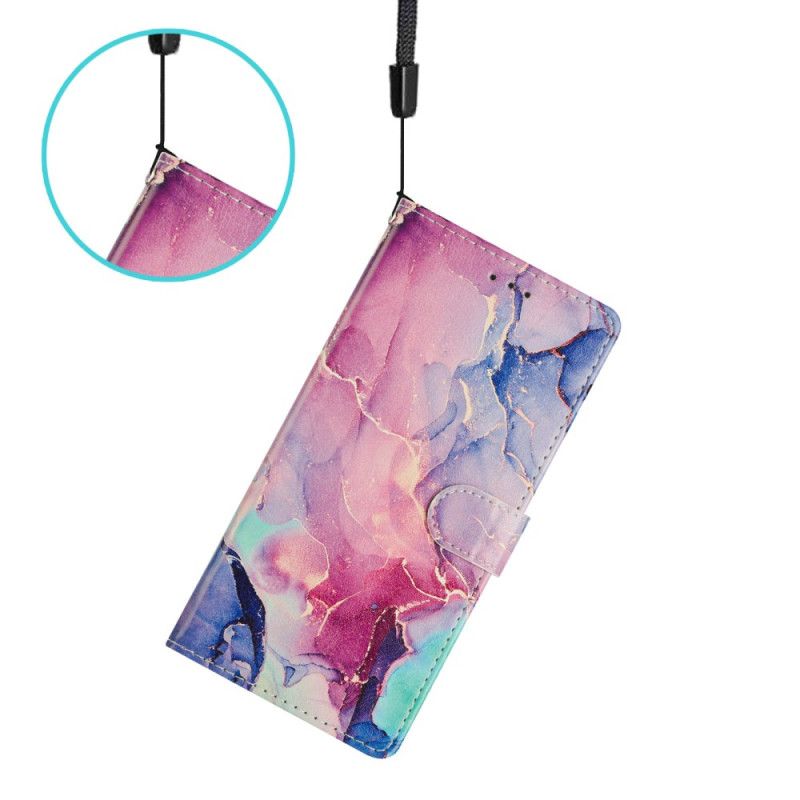 Folio Deksel Xiaomi 15t Pro Rosa Grønn Marmor