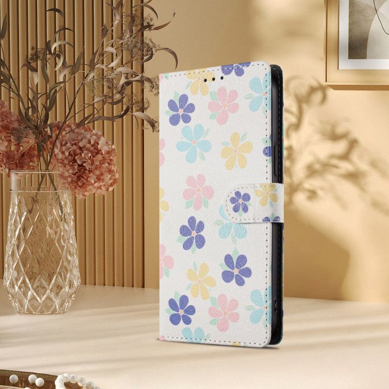Folio Deksel Xiaomi 15t Pro Små Blomster