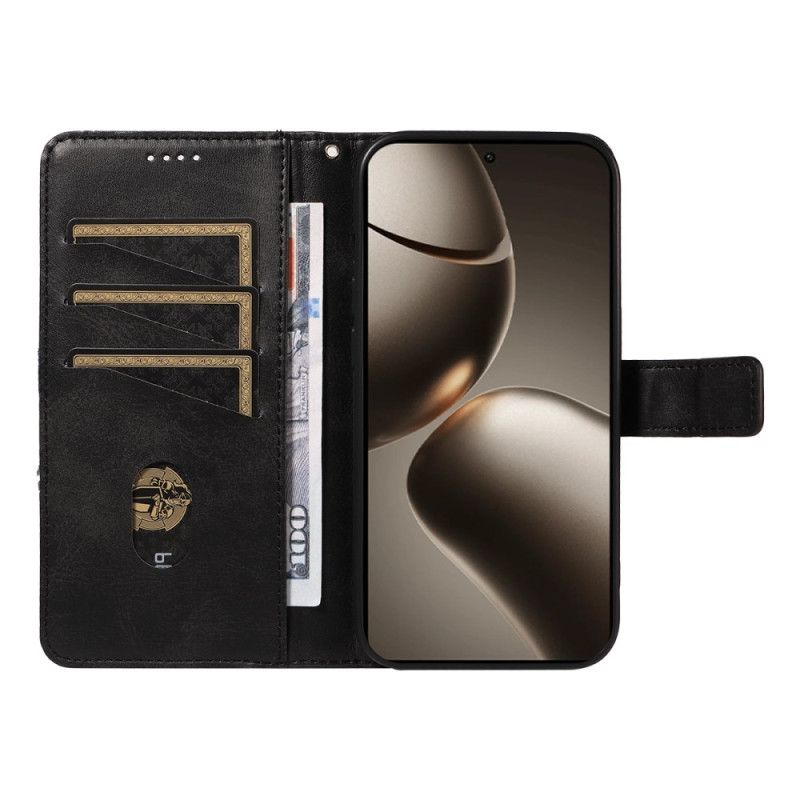 Folio Deksel Xiaomi 15t Pro Tofarget Geometrisk