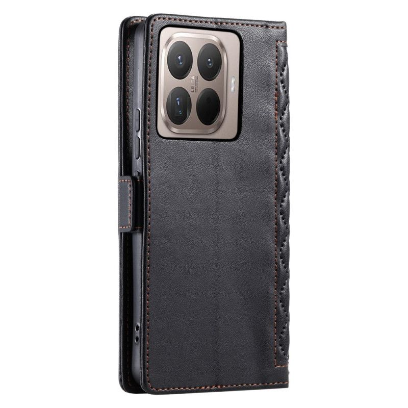 Folio Deksel Xiaomi 15t Pro Vattert Med Rem