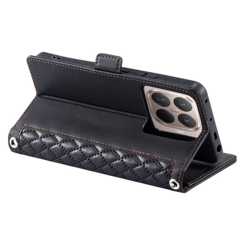 Folio Deksel Xiaomi 15t Pro Vattert Med Rem