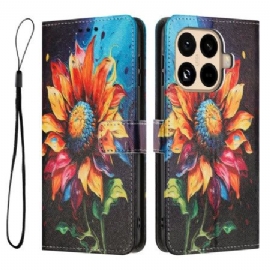 Lærdeksel Folio Deksel Xiaomi 15t Pro Solsikke