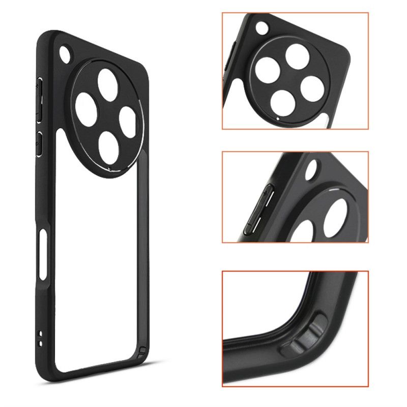 Deksel Oppo Find X8 Pro Gjennomsiktig Med Silikonkanter Beskyttelse Deksel