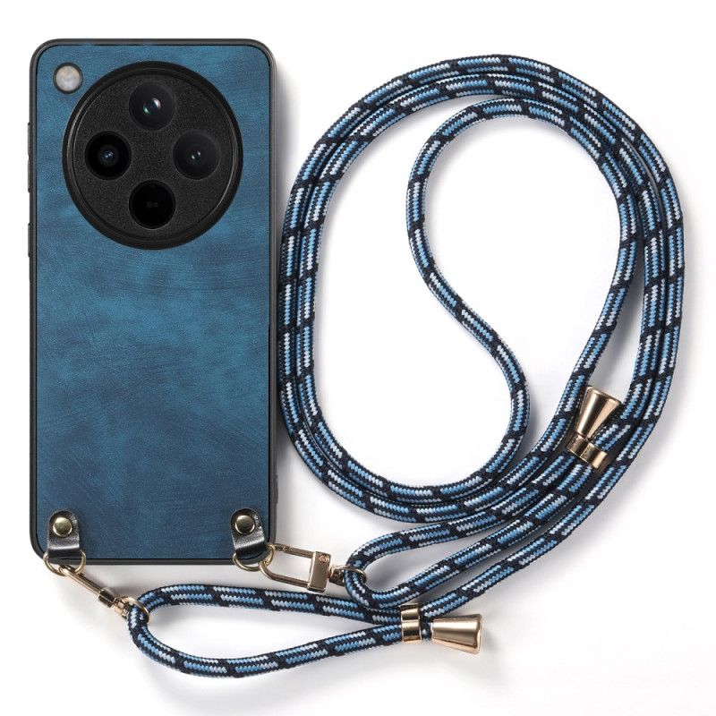 Deksel Oppo Find X8 Pro Imitert Skinn