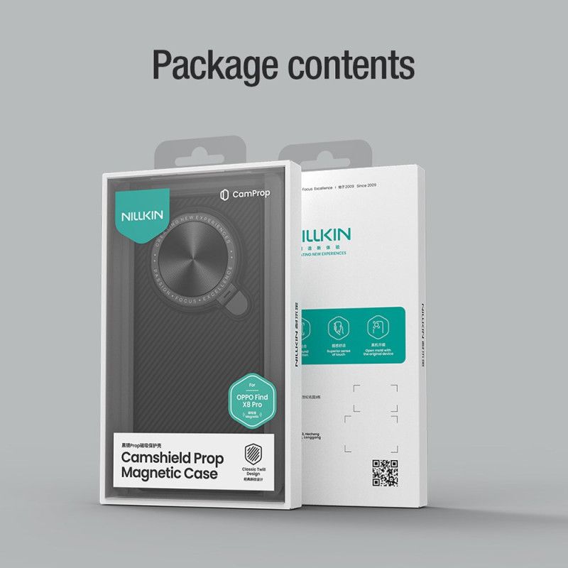 Deksel Oppo Find X8 Pro Mobildeksel Magnetisk Camshield-prop