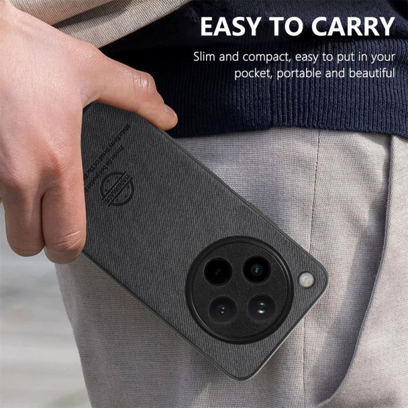 Deksel Oppo Find X8 Pro Stofftekstur