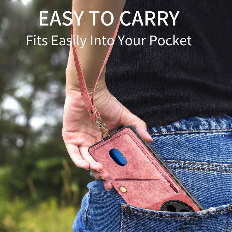 Deksel Til Oppo Find X8 Pro Kortholder Og Stativ