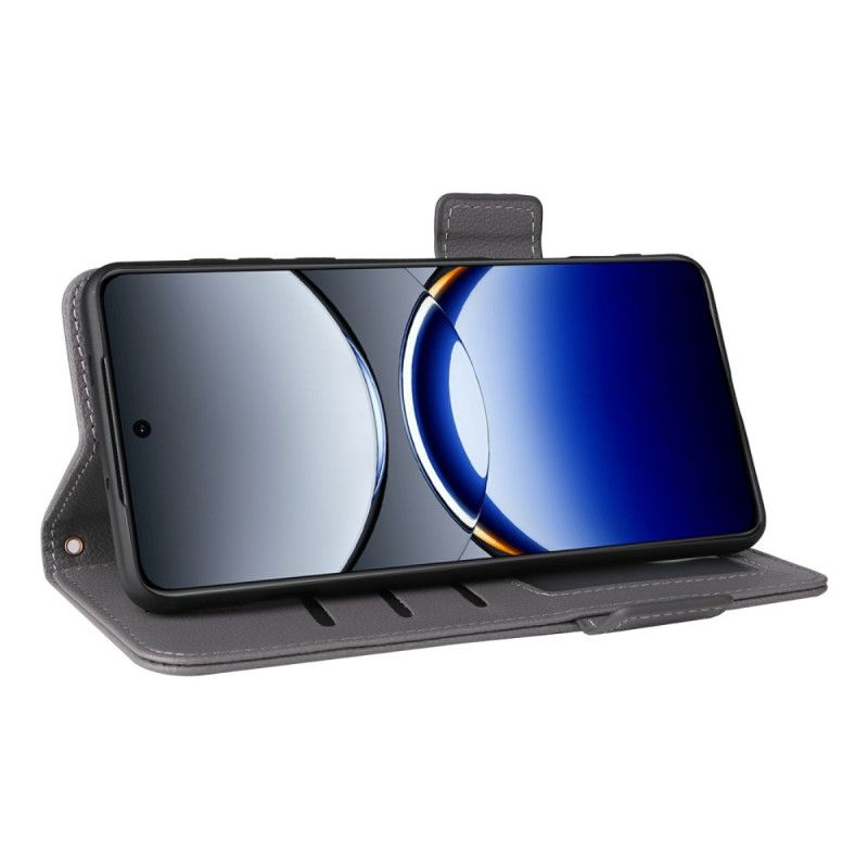 Folio Deksel Oppo Find X8 Pro Litchi-stropp Tekstur Beskyttelse Deksel