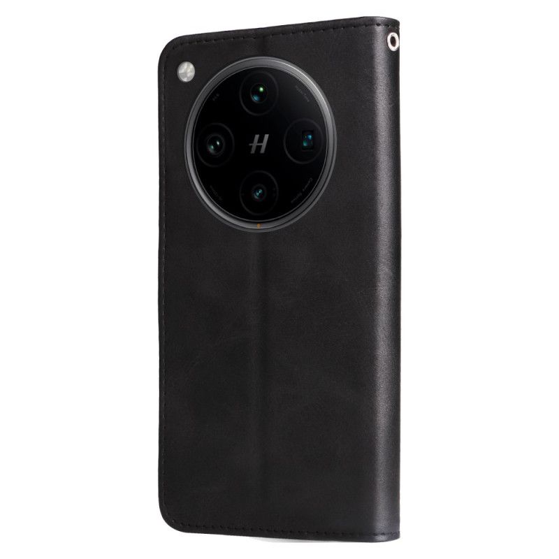 Folio Deksel Oppo Find X8 Pro Lomme Foran Beskyttelse Deksel