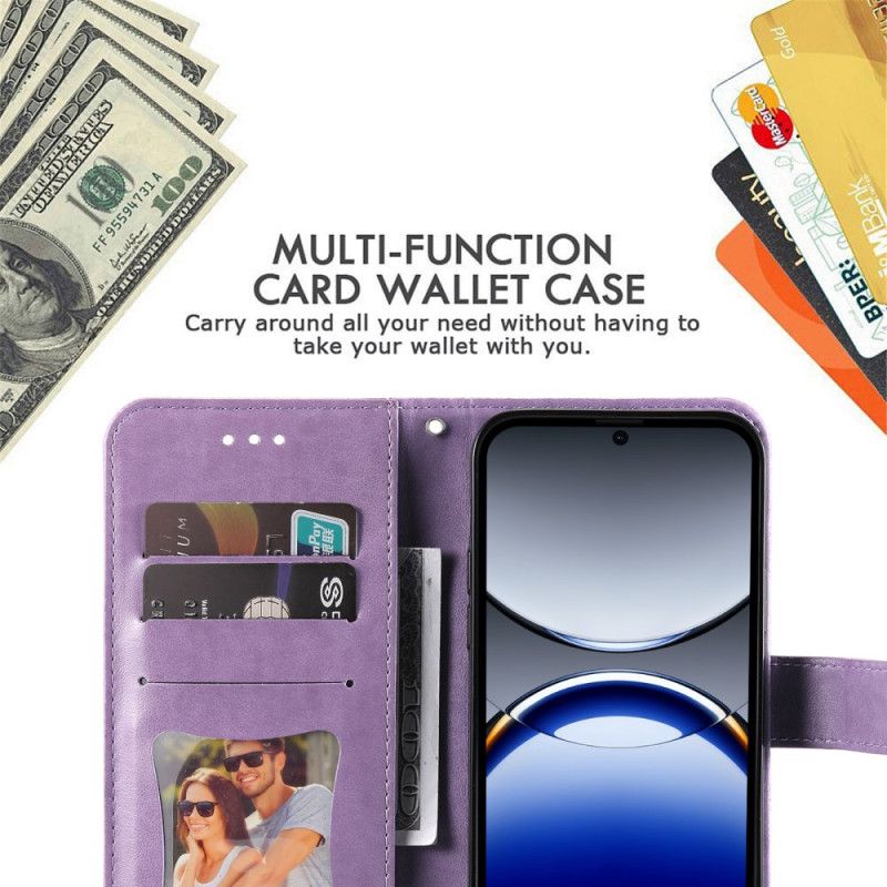 Folio Deksel Oppo Find X8 Pro Mandala-trykk Beskyttelse Deksel