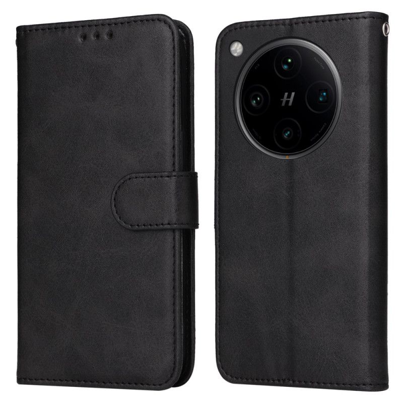 Folio Deksel Oppo Find X8 Pro Stropp I Kunstskinn Beskyttelse Deksel