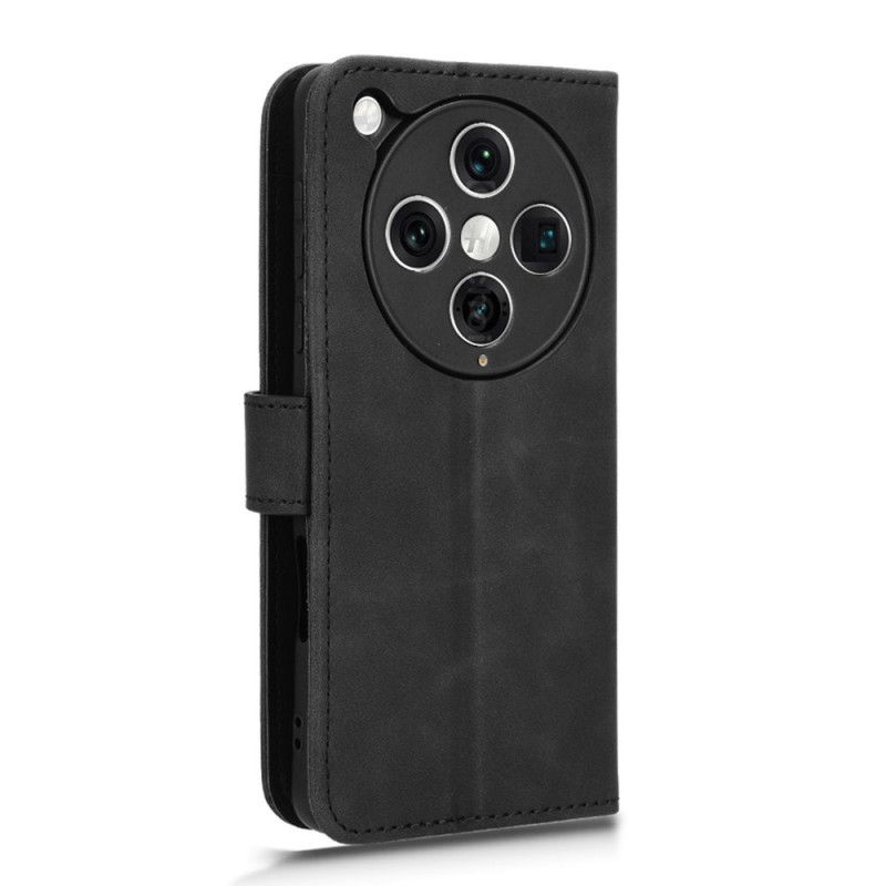 Folio Deksel Til Oppo Find X8 Pro Semsket Skinneffekt