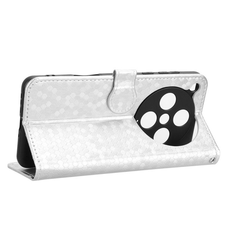 Lærdeksel Folio Deksel Oppo Find X8 Pro Glitterprikker Med Reim