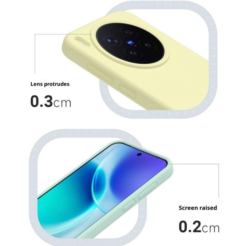 Deksel Til Vivo X300 Pro Flytende Silikon