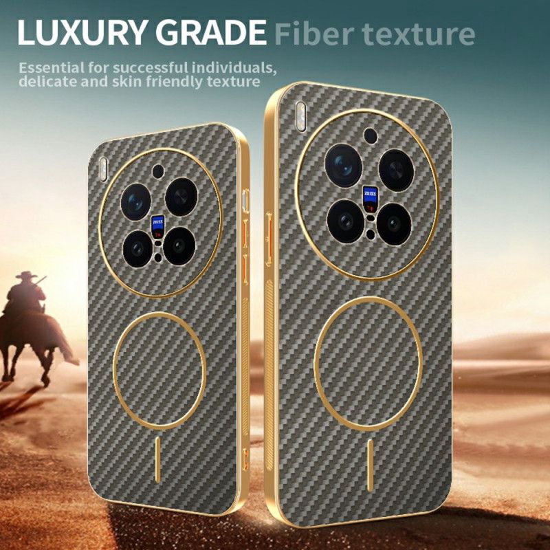 Deksel Vivo X300 Pro Karbonfibertekstur Beskyttelse Deksel