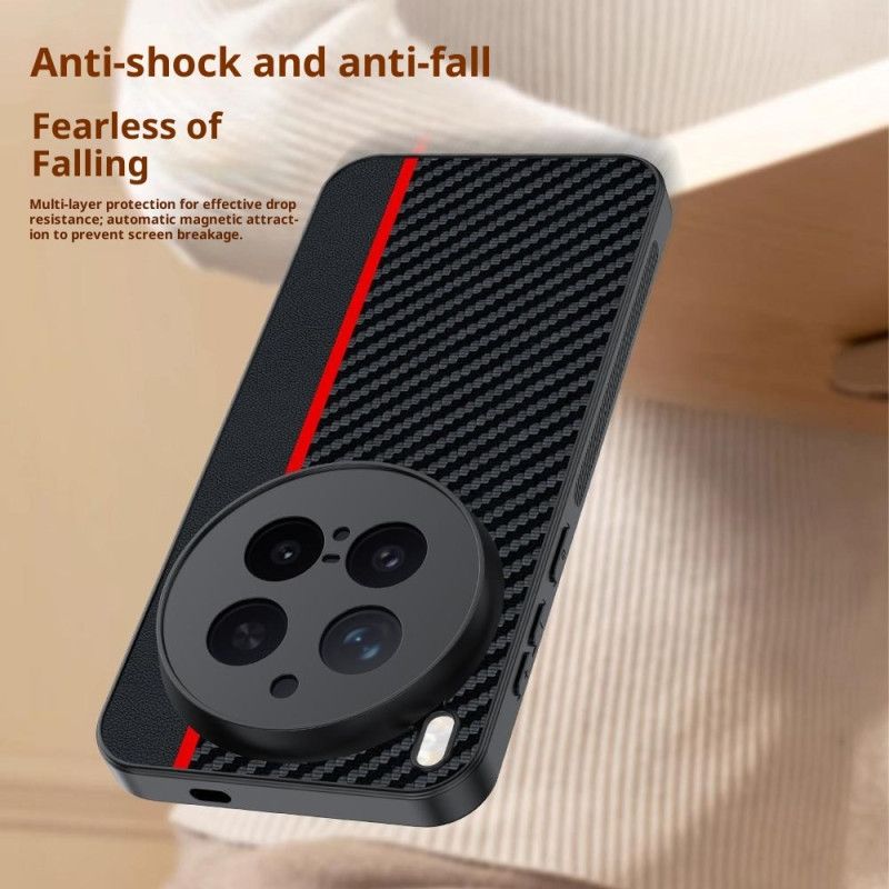 Deksel Vivo X300 Pro Mobildeksel Karbonfiber