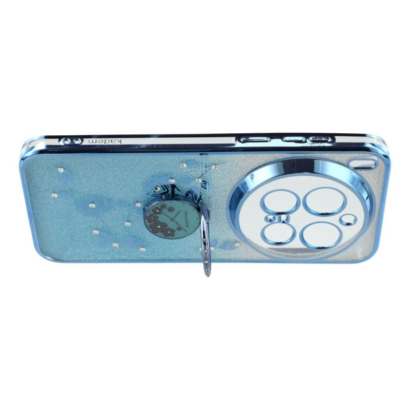 Deksel Vivo X300 Pro Ringholder Med Blomster Og Strass