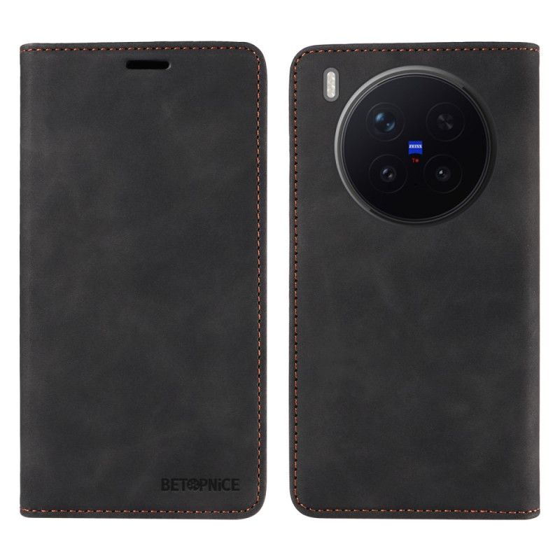 Folio Deksel Lær Vivo X300 Pro Betopnice