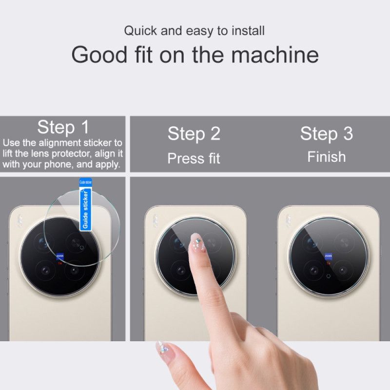 Linsebeskytter I Herdet Glass For Vivo X300 Pro