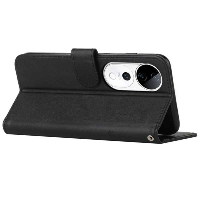 Folio Deksel Vivo V40 5g Forretningsstil Beskyttelse Deksel