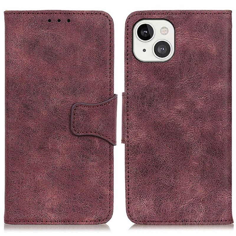 Etui Til iPhone 13 Edouard Faux Leather Vintage