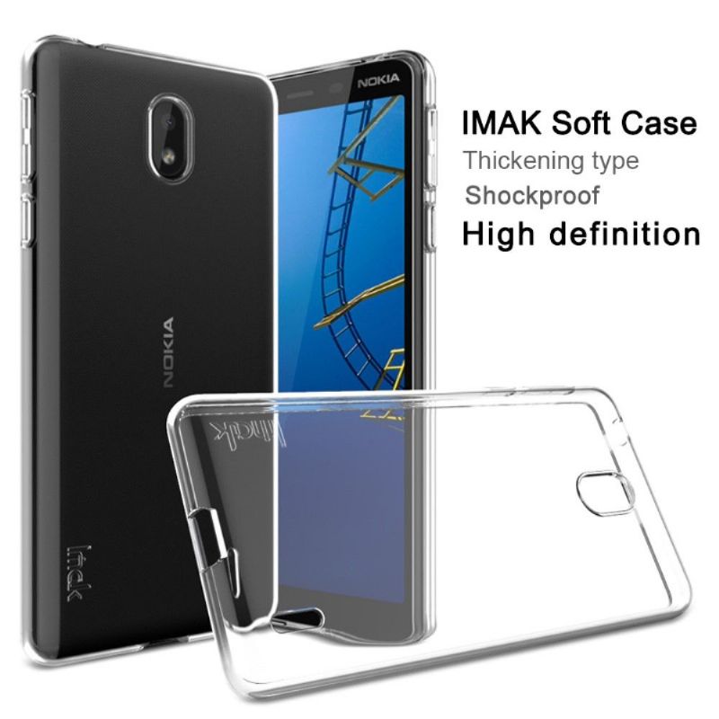 Deksel Til Nokia 1 Plus Gjennomsiktig Ultramyk