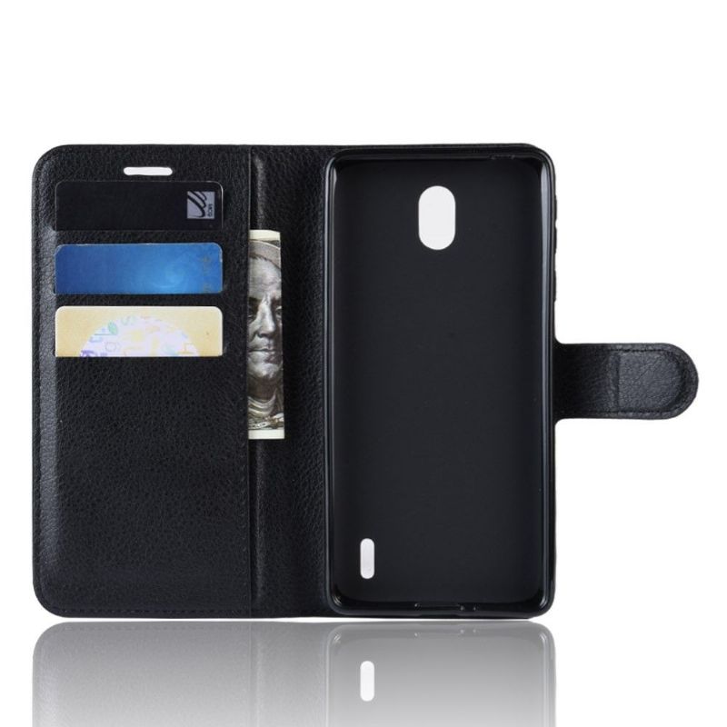 Etui Til Nokia 1 Plus Lommebok Skinnlommebok I Stil