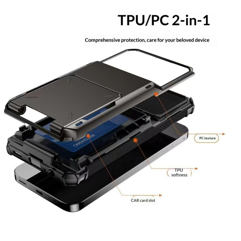 Deksel Samsung Galaxy S26 Plus Flip-kortholder