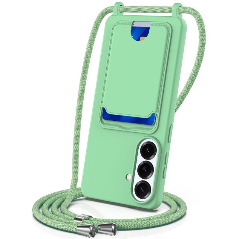 Deksel Samsung Galaxy S26 Plus Kortholder Og Snor