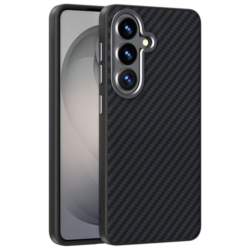 Deksel Samsung Galaxy S26 Plus Teksturert Magnetisk Feste I Karbonfiber