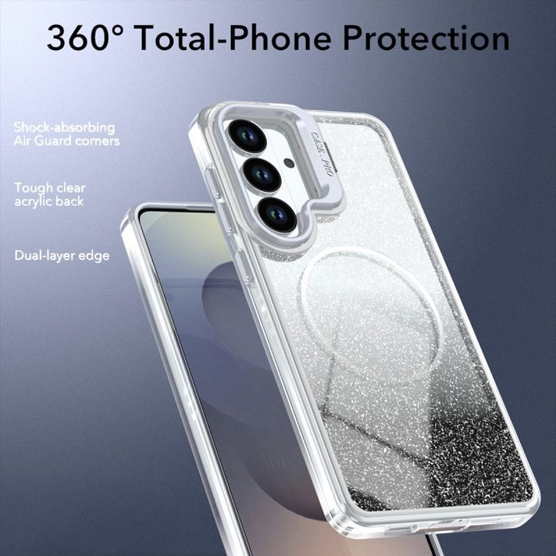 Deksel Til Samsung Galaxy S26 Plus Magnetisk Gradientglitter Og Bakside