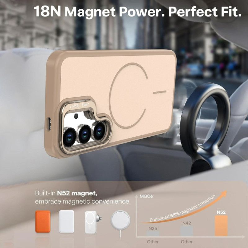 Deksel Til Samsung Galaxy S26 Plus Magnetisk Med Sammenleggbart Stativ