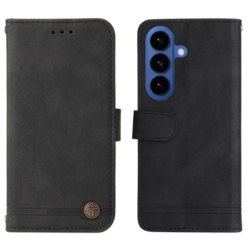 Folio Deksel Samsung Galaxy S26 Plus Dekorativ Nagle