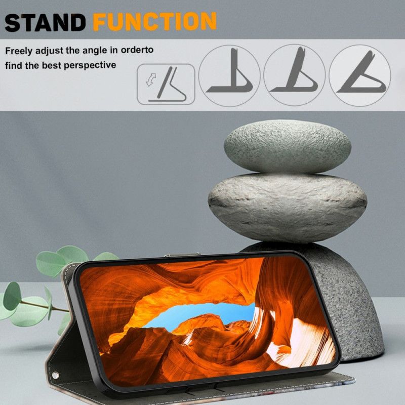 Folio Deksel Samsung Galaxy S26 Plus Fargede Klosser