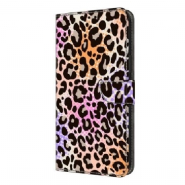 Folio Deksel Samsung Galaxy S26 Plus Flekkete Leopardmønster